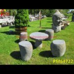 Rock Outdoor Table And Bench