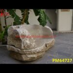 Stone Carved Outdoor Bench