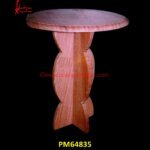 Pink Stone Side Table