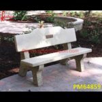 Stone Park Bench