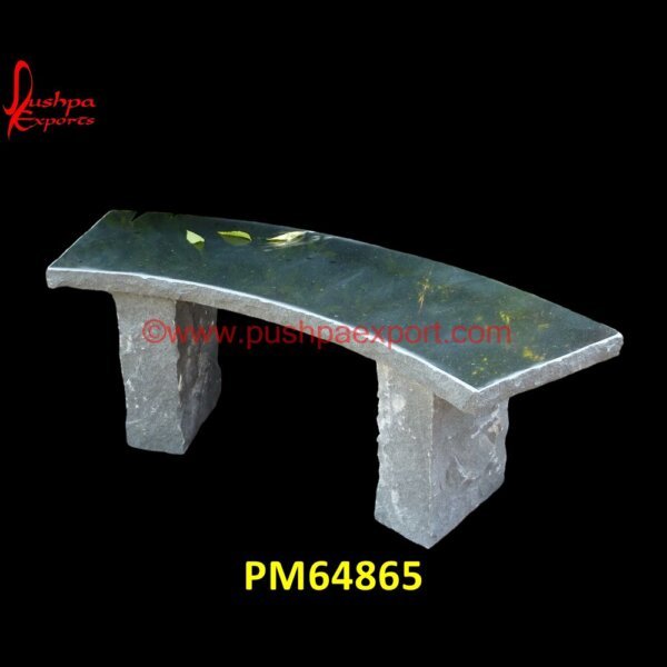 Curved Rock Bench PM64865 stone slab bench,stone table and bench set,stone tables and benches,vintage garden bench for sale,vintage stone bench,vintage stone garden bench,white marble bench,garden benches,o.jpg