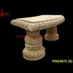 Stone Round Table With Bench