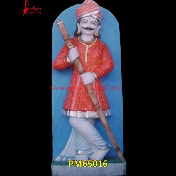 White Stone Carved Chowkidaar Statue PM65016 Marble Chowkidaar Sculpture, White Marble Chowkidaar Statue, Marble Chowkidaar Figurine, Marble Chowkidaar Idol, White Marble Chowkidaar Statue, Black Marble Chowkidaar.jpg