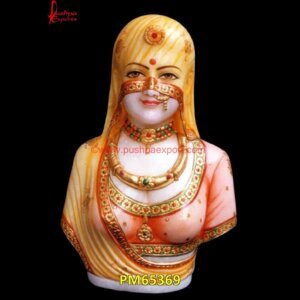 Stone Carved Veil Woman Statue