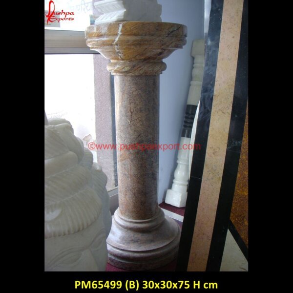 PM65499 (B) 30x30x75 H cm antique marble coffee table,antique marble table,black and white marble table,black granite table,black.jpg