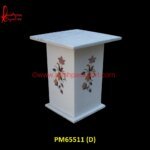 Inlay White Marble Center Table