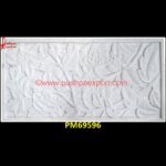 Natural White Stone Carved Wall Panel