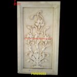 Carved White Marble Stone Wall Panel