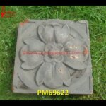 Flower Carving Natural Stone Wall Panel