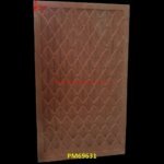 Red Sandstone Pattern Carving Wall Panel