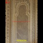 Jali Carved Sandstone Wall Panel