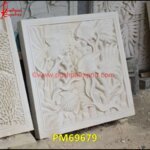 White Marble Wall Panel For Home Decoration