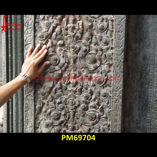 Black Stone Carved Wall Panel PM69704 natural stone wall panel,onyx stone wall panels,outdoor stone panels,outdoor stone wall panel,outside stone wall panels,river rock stone panels,river stone panels,slate ledger ston.jpg