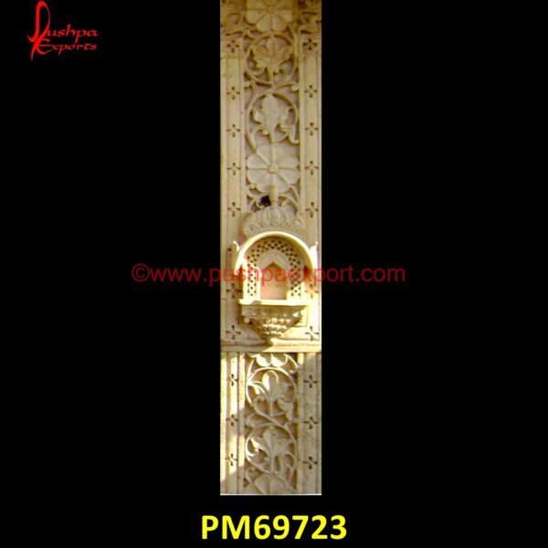 Jharokha Carved Sandstone Wall Panel PM69723 granite wall panels,interior stone panels,interior stone wall veneer,marble panel,marble wall panels,river rock wall panels,slate wall panels,stone facade panels,stone panels exter.jpg