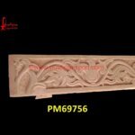 Yellow Stone Design Carved Wall Panel