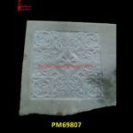 Carving Natural White Marble Wall Panel