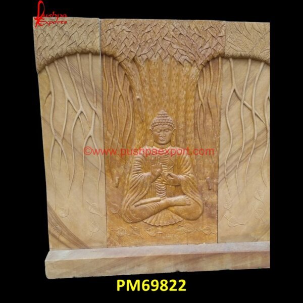 Buddha Face Carved Sandstone Wall Panel PM69822 outside stone wall panels,river rock stone panels,river stone panels,slate ledger stone panels,slate stone panels,soft stone wall panels,stone accent wall panels,white stone wall p.jpg