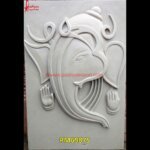 Mint Sandstone Carving Ganesha Art Statue