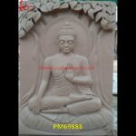 Buddha Carving Stone Wall Panel