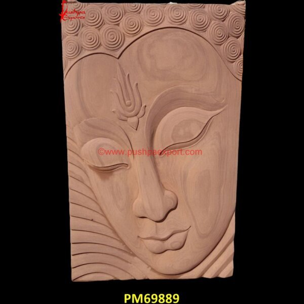 Buddha Face Carving Sandstone Panel PM69889 interior decorative stone wall panels,large stone panels,limestone wall panels,marble bathroom wall panels,marble panels for bathroom,natural stone wall panel,onyx stone wall panel.jpg