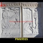 Painting Carving Sandstone Wall Panel