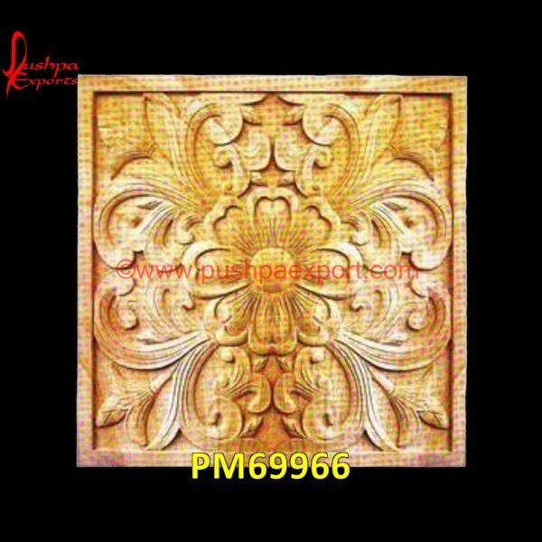 Flower Carving Sandstone Wall Panel PM69966 large stone panels,limestone wall panels,marble bathroom wall panels,marble panels for bathroom,natural stone wall panel,onyx stone wall panels,outdoor stone panels,outdoor stone w.jpg