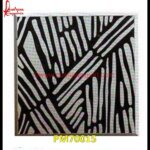 Design Inlay Black Marble Tile