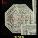 Design Carved Natural Sandstone Polygonal Panel