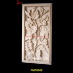 Flower Art Carving Natural Sandstone Wall Panel