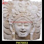 Carved White Stone Wall Panel For Home Decoration