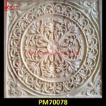 Carved White Sandstone Wall Panel