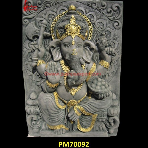 Lord Ganesha Carved Wall Decor For Home PM70092 slate stone panels,soft stone wall panels,stone accent wall panels,white stone wall panel,stone panels,stone veneer panels for exterior,stone wall panels,stone wall veneer,veneer s.jpg