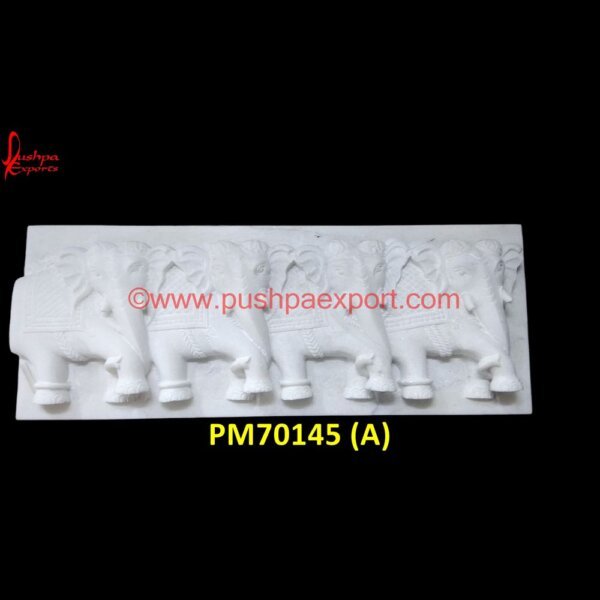 Elephant Carving White Marble Panel PM70145 (A) stone wall veneer,veneer stone panel,3d stone wall panels,exterior stone wall veneer,granite wall panels,interior stone panels,interior stone wall veneer,marble panel,marble wall p.jpg