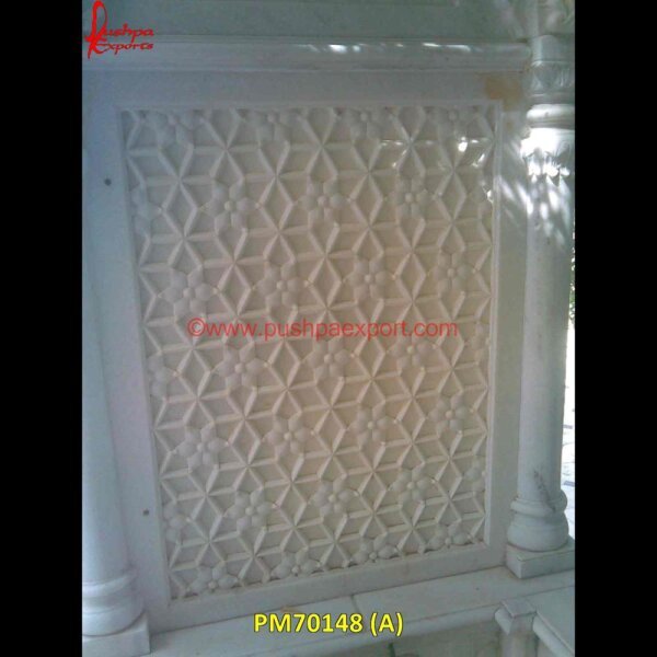 Tiny Flower Carved Marble Wall Panel PM70148 (A) interior stone wall veneer,marble panel,marble wall panels,river rock wall panels,slate wall panels,stone facade panels,stone panels exterior,stone sheets for walls,black stone wal.jpg