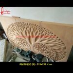 Tree Design Carving Sandstone Wall Panel For Home