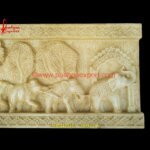 Carving Sandstone Wall Panel For Decoration