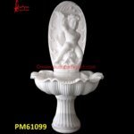 White Marble Fountain for Home