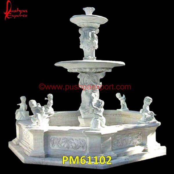 2 Tier Marble Stone Fountain PM61102 stone fountain for garden,stone fountains near me,stone outdoor water fountain,stone wall fountain,stone water features,stone waterfall fountain,2 tier stone water fountain,3 tier.jpg