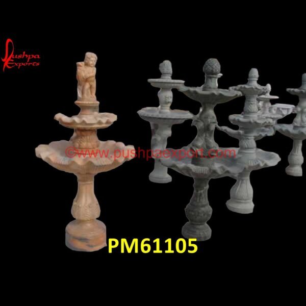 2 Tier Black Marble Statue Fountain PM61105 stone wall fountain,stone water features,stone waterfall fountain,2 tier stone water fountain,3 tier stone fountain,3 tier stone water fountain,antique stone fountain,antique stone.jpg