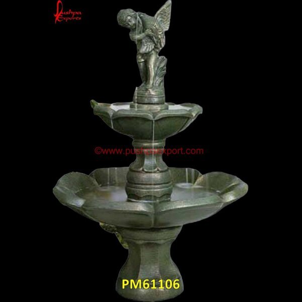 2 Tier Baby Statue Marble Fountain PM61106 stone water features,stone waterfall fountain,2 tier stone water fountain,3 tier stone fountain,3 tier stone water fountain,antique stone fountain,antique stone wall fountain,artif.jpg