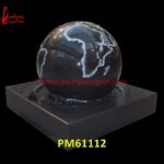 Black Marble Globe Fountain