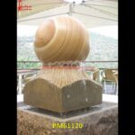 Sandstone Ball Garden Fountain