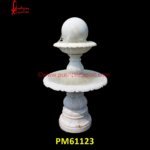 Sandstone Ball Outdoor Fountain