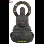 Buddha Ji Black Marble Garden Fountain