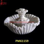 White Marble Fountain for Home