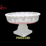 White Marble Stone Outdoor Fountain