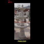 Black Marble Free-Standing Plate Shape Fountain