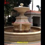 Natural Sandstone Made Outdoor Fountain