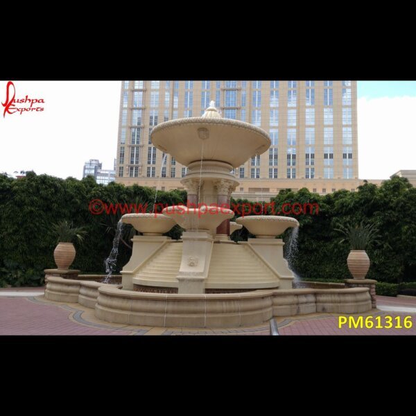 Carved Sandstone Outdoor Water Fountain PM61316 stone buddha fountain,stone buddha water fountain,stone cascade water feature,stone fish fountain,stone fountain garden,stone fountain wall,stone garden water features,stone globe.jpg