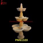 Hand Carved Sandstone Plate Fountain